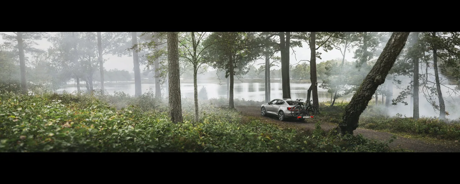 Trekhaakkoffer op weg